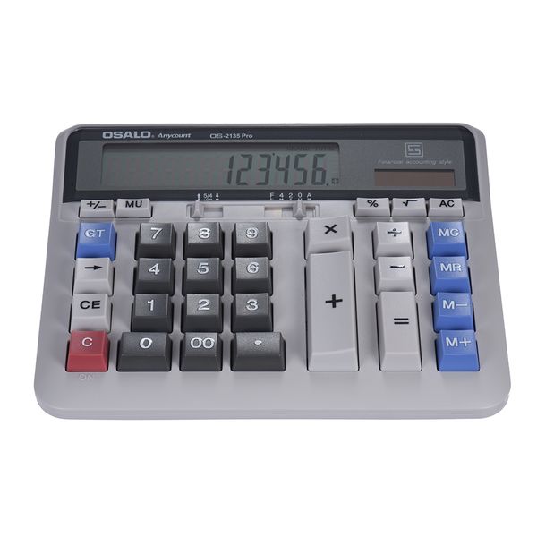 Large Computer Electronic Calculator Counter Solar & Battery Power 12 Digit Display Multi-functional Big Button
Large Computer Electronic Calculator Counter Solar & Battery Power 12 Digit Display Multi-functional Big Button