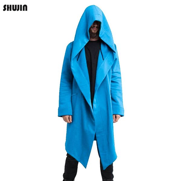 shujin 2019 new mens open front long sleeve draped lightweight longline hooded cardigan with pockets male solid loose cardigan, Tan;black
shujin 2019 new mens open front long sleeve draped lightweight longline hooded cardigan with pockets male solid loose cardigan, Tan;black