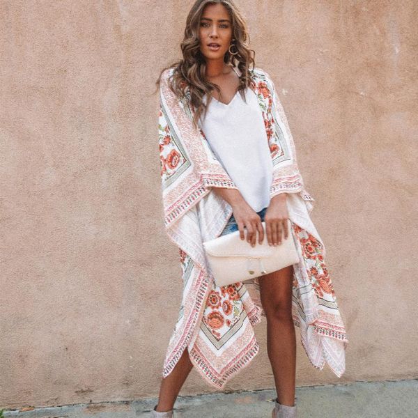 women's swimwear chiffon floral print bikini beach tunics for long kaftan cover up robe de plage sarong swimsuit cover-up a210, White;black
women's swimwear chiffon floral print bikini beach tunics for long kaftan cover up robe de plage sarong swimsuit cover-up a210, White;black
