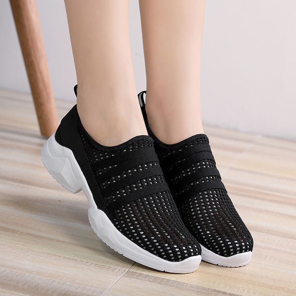 breathable mesh shoes summer fashion couple outdoor mesh casual sport shoes runing breathable sneakers, Black
breathable mesh shoes summer fashion couple outdoor mesh casual sport shoes runing breathable sneakers, Black