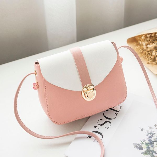 color matching pu crossbody bag 2019 new one-shoulder fashion color mobile phone bag wild quality small girl simple
color matching pu crossbody bag 2019 new one-shoulder fashion color mobile phone bag wild quality small girl simple