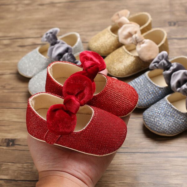 newborn baby toddlers girls soft sole crib shoes bowknot pre-walker 0-18 months, Black
newborn baby toddlers girls soft sole crib shoes bowknot pre-walker 0-18 months, Black