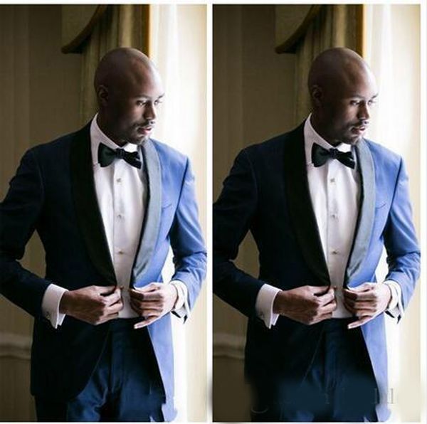 elegant slim fitted one button wedding groom tuxedos formal mens groomsmen suits customized party wear (jacket+pants), Black;gray
elegant slim fitted one button wedding groom tuxedos formal mens groomsmen suits customized party wear (jacket+pants), Black;gray