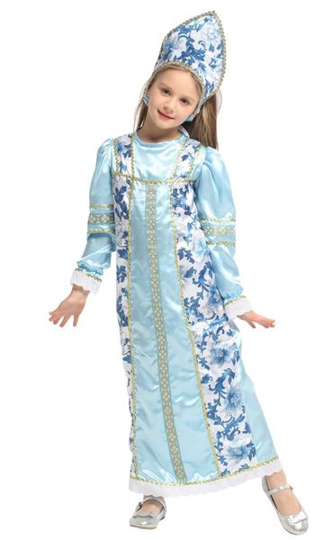 children's halloween christmas cosplay costume arab russian princess dress purim party dress, Black;red
children's halloween christmas cosplay costume arab russian princess dress purim party dress, Black;red