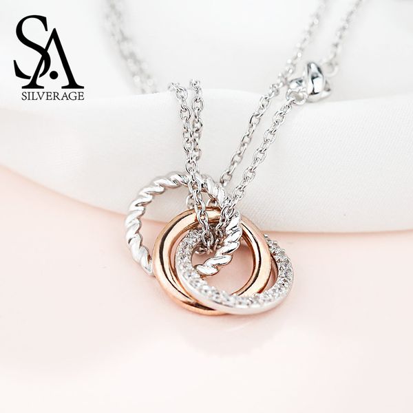 sa silverage 925 sterling silver long necklaces pendants for women rose gold color fine jewelry 925 silver maxi chokers necklace
sa silverage 925 sterling silver long necklaces pendants for women rose gold color fine jewelry 925 silver maxi chokers necklace