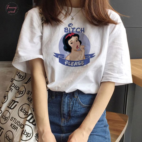 womens bad girl princess pattern printed tshirt girl short sleeve bitch please design t shirt female harajuku ulzzang clothes, White
womens bad girl princess pattern printed tshirt girl short sleeve bitch please design t shirt female harajuku ulzzang clothes, White