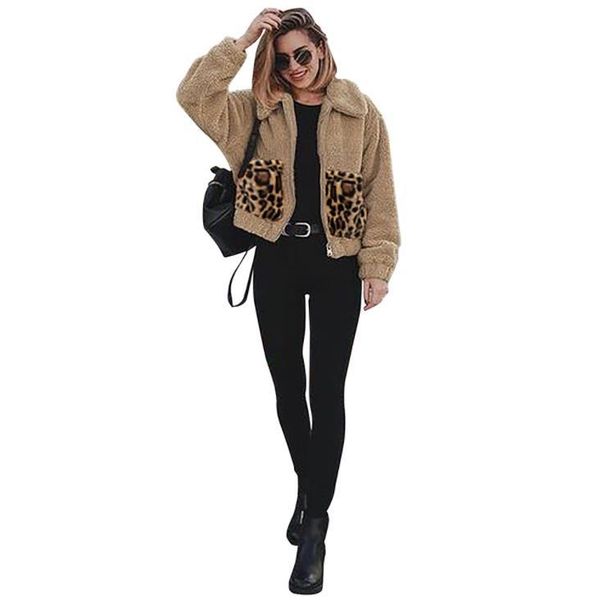 leopard пальто short turn воротник куртки пальто женщин шерстяное зима, Black;brown
leopard пальто short turn воротник куртки пальто женщин шерстяное зима, Black;brown