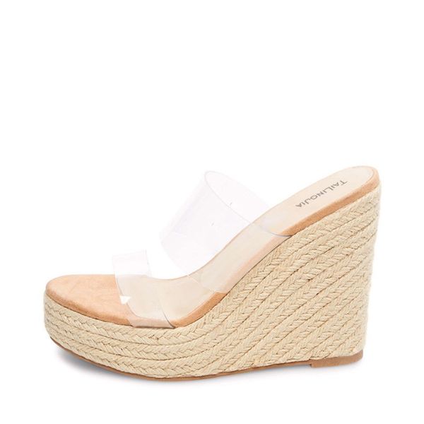 transparent with will code cold latest fashion women's shoes, Black