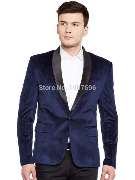 navy velvet mens blazer for wedding prom stage black shawl lapel slim fit men suit jacket new fashion foviva 172204, White;black
navy velvet mens blazer for wedding prom stage black shawl lapel slim fit men suit jacket new fashion foviva 172204, White;black