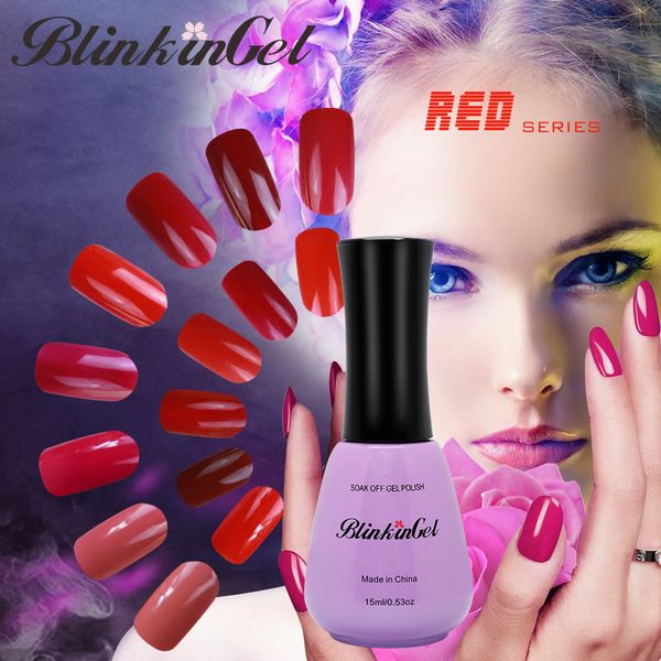 blinkingel 1pcs multi nail polish red gel nail polish set colours resin permanent varnish 15ml
blinkingel 1pcs multi nail polish red gel nail polish set colours resin permanent varnish 15ml