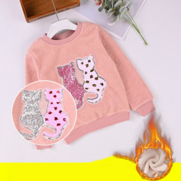 kids designer fashion sweatshirts girls plus fleece sweatershirt children sequined kids novel variable color clothing wholesale, Black
kids designer fashion sweatshirts girls plus fleece sweatershirt children sequined kids novel variable color clothing wholesale, Black