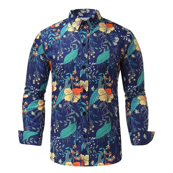 2019 new fall men's long sleeve 3d floral button down cotton slim shirt hawaiian shirt cotton casual flower, White;black
2019 new fall men's long sleeve 3d floral button down cotton slim shirt hawaiian shirt cotton casual flower, White;black