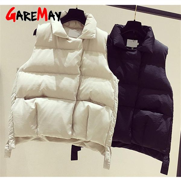 cotton coat outwear winter vest thick section keep warm vest coat turn-down collar solid cold season women's clothing, Black;white
cotton coat outwear winter vest thick section keep warm vest coat turn-down collar solid cold season women's clothing, Black;white
