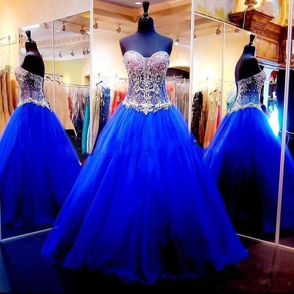 elegant royal blue quinceanera dresses fuchsia ball gowns vestido de baile sweet 16 beaded crystals sweetheart long prom party gowns, Blue;red
elegant royal blue quinceanera dresses fuchsia ball gowns vestido de baile sweet 16 beaded crystals sweetheart long prom party gowns, Blue;red