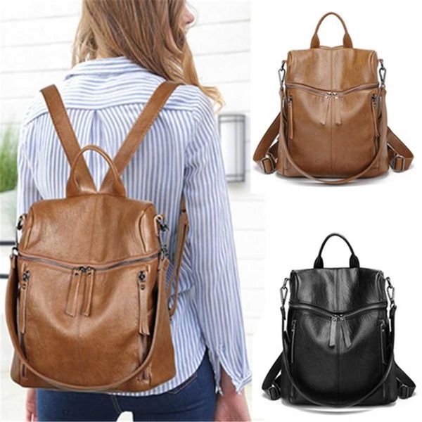 female large capacity travel pack bags genuine leather vintage women backpack school backpacks for teenage girls shoulder bag
female large capacity travel pack bags genuine leather vintage women backpack school backpacks for teenage girls shoulder bag