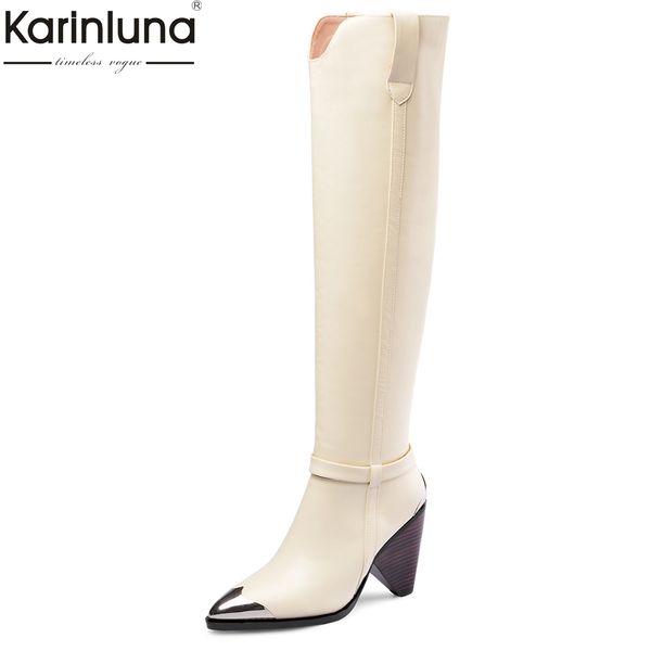 women's genuine cow leather knee high boots woman high heels shoes lady party pointed toe western boots shoes women big size 43, Black
women's genuine cow leather knee high boots woman high heels shoes lady party pointed toe western boots shoes women big size 43, Black