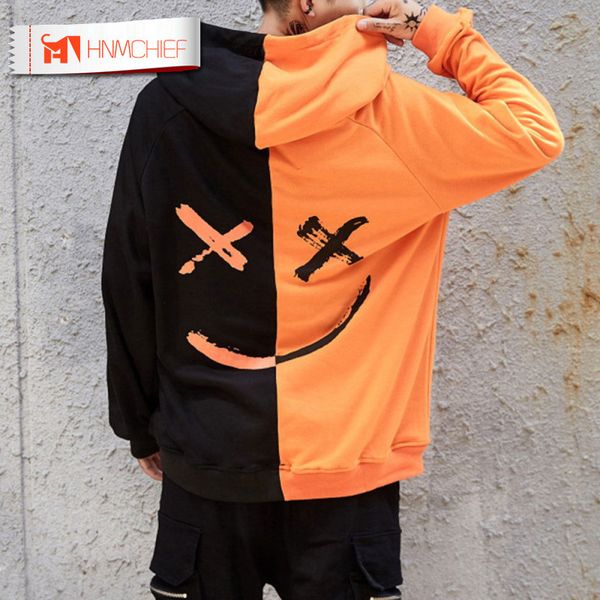 hnmchief mens sports hoodies sweatshirt happy smiling face print mens patchwork hoodies long sleeve hooded pullover sweatshirts, Black
hnmchief mens sports hoodies sweatshirt happy smiling face print mens patchwork hoodies long sleeve hooded pullover sweatshirts, Black