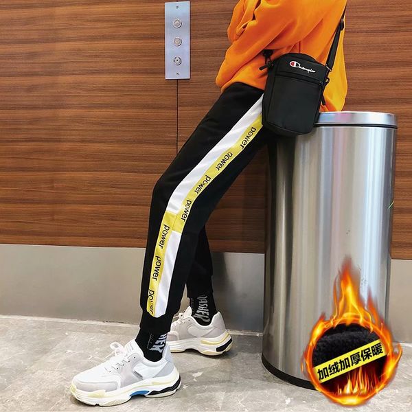 sweatpants men joggers casual pants new men's winter pants thick fleece jogger straight mens lining male jogger, Black
sweatpants men joggers casual pants new men's winter pants thick fleece jogger straight mens lining male jogger, Black