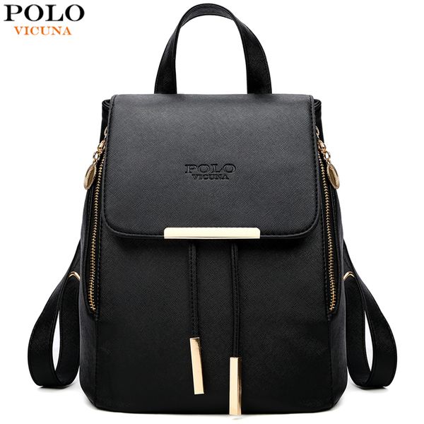 vicuna polo stylish leather drawstring backpack for women fashion brand travel rucksack backpack bag mochila mujer dropshipping
vicuna polo stylish leather drawstring backpack for women fashion brand travel rucksack backpack bag mochila mujer dropshipping
