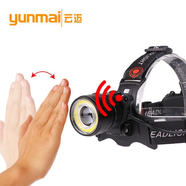 cross border new pattern t6+cob induction light headlights dc directly full 18650 battery aluminium alloy light go fishing lamp
cross border new pattern t6+cob induction light headlights dc directly full 18650 battery aluminium alloy light go fishing lamp