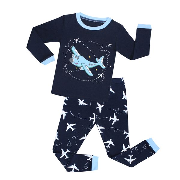 Boys Cartoon Airplane Pajamas Sets Kids Rockets Sleepwear Baby Christmas Pijamas Children Home Pyjamas Fit For 1-8 Years
Boys Cartoon Airplane Pajamas Sets Kids Rockets Sleepwear Baby Christmas Pijamas Children Home Pyjamas Fit For 1-8 Years