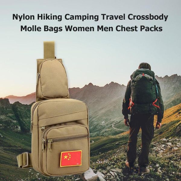 running bags delicate texture nylon hiking camping travel crossbody molle bags women men shoulder chest packs
running bags delicate texture nylon hiking camping travel crossbody molle bags women men shoulder chest packs