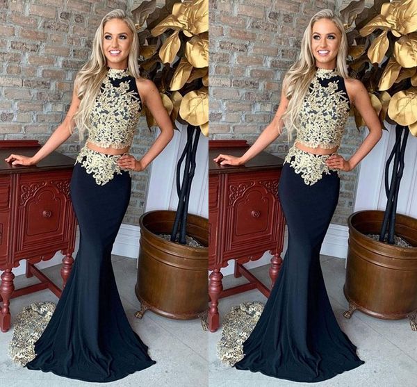 gold lace black satin mermaid evening prom dresses formal gowns high neck two pieces cocktail party pageant dress long, Black;red
gold lace black satin mermaid evening prom dresses formal gowns high neck two pieces cocktail party pageant dress long, Black;red