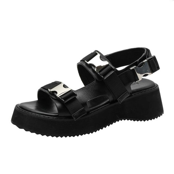 2020 new black women summer sandals comfortable outdoor beach shoes thick bottom platform shoes woman causal ladies flat sandal
2020 new black women summer sandals comfortable outdoor beach shoes thick bottom platform shoes woman causal ladies flat sandal
