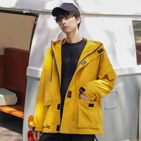xiaoyudian windbreaker men casual spring autumn lightweight jacket 2020 new arrival hooded solid zipper up jackets outwear, Black;brown
xiaoyudian windbreaker men casual spring autumn lightweight jacket 2020 new arrival hooded solid zipper up jackets outwear, Black;brown