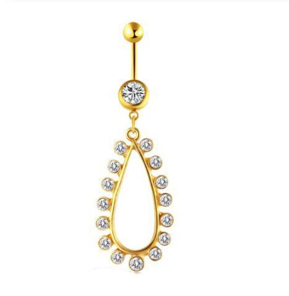 316l stainless steel women gold belly button rings navel ring cz gem ring dangle barbell body piercing jewelry, Silver
316l stainless steel women gold belly button rings navel ring cz gem ring dangle barbell body piercing jewelry, Silver