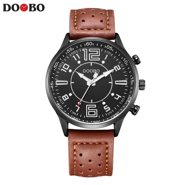doobo business new men fashion quartz watches men's army leather sports wrist watch date male clock relogio masculino, Slivery;brown
doobo business new men fashion quartz watches men's army leather sports wrist watch date male clock relogio masculino, Slivery;brown