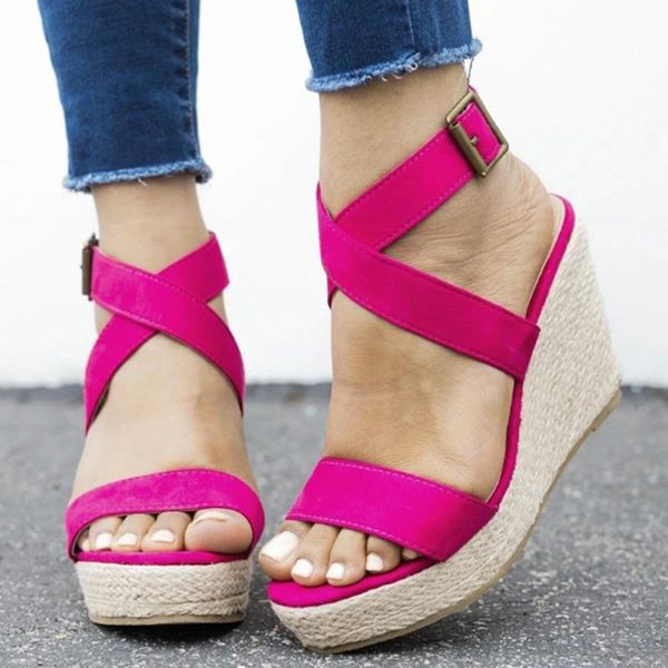 female leopard wedge sandals women fish mouth buckle sandals summer peep toe flock buckle strap platform, Black
female leopard wedge sandals women fish mouth buckle sandals summer peep toe flock buckle strap platform, Black