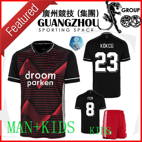 20 21 feyenoord rotterdam away home soccer jerseys kids child berghuis sinisterra senesi fer jorgensen 2020 2021 jersey football shirts, Black
20 21 feyenoord rotterdam away home soccer jerseys kids child berghuis sinisterra senesi fer jorgensen 2020 2021 jersey football shirts, Black