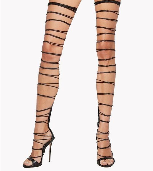 black print leather strappy sandals shoes cut-out peep toe high heels over the knee boot shoes gladiator boots women
black print leather strappy sandals shoes cut-out peep toe high heels over the knee boot shoes gladiator boots women