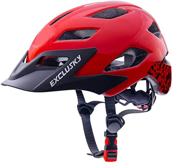 new exclusky bike helmets for kids lightweight adjustable bicycle cycling helmet for boys girls 50-57cm(ages 5-13) cycling protective gear
new exclusky bike helmets for kids lightweight adjustable bicycle cycling helmet for boys girls 50-57cm(ages 5-13) cycling protective gear