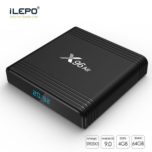 smart tv box x96 air android 9,0 amlogic s905x3 4 поддеѬжка + 64gb 2.4g / 5g wi-fi bluetooth voice remote
smart tv box x96 air android 9,0 amlogic s905x3 4 поддеѬжка + 64gb 2.4g / 5g wi-fi bluetooth voice remote