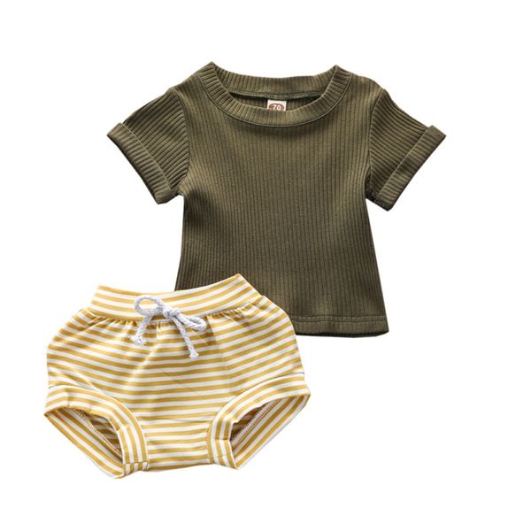 new summer baby short sleeve for clothing boys and girls cotton stripe shorts suit for children two clothes sets for babies
new summer baby short sleeve for clothing boys and girls cotton stripe shorts suit for children two clothes sets for babies