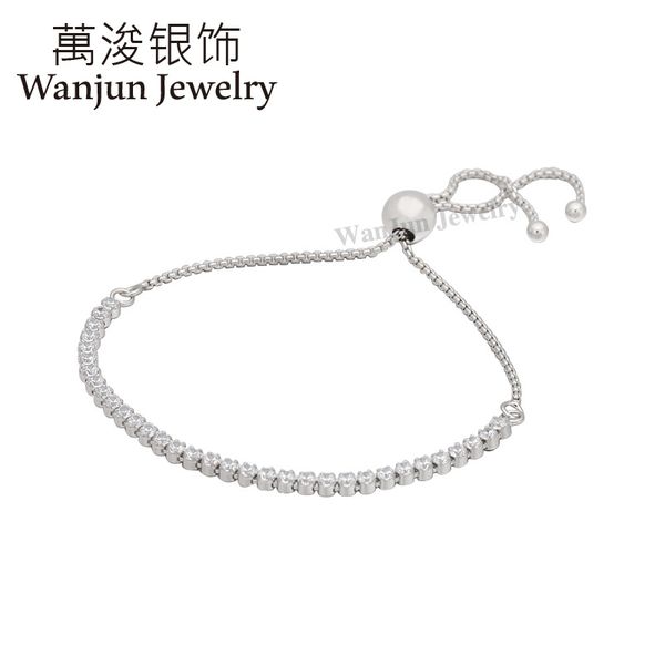 wanjun jewelry 100%925 silver fashion exquisite shine extendable bracelets gave girl's of gift, Golden;silver
wanjun jewelry 100%925 silver fashion exquisite shine extendable bracelets gave girl's of gift, Golden;silver