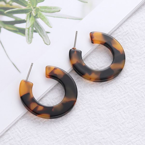 trendy acrylic hoop earrings for women c round earrings tortoiseshell leopard earings fashion jewelry pendientes mujer moda 2020, Golden
trendy acrylic hoop earrings for women c round earrings tortoiseshell leopard earings fashion jewelry pendientes mujer moda 2020, Golden