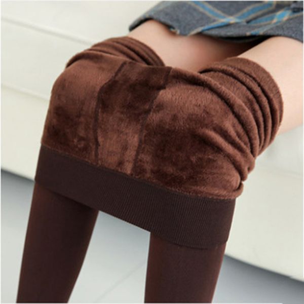 high elastic waist winter plus velvet thicken women's warm pants warm super elastic faux velvet winter thick slim leggings, Black
high elastic waist winter plus velvet thicken women's warm pants warm super elastic faux velvet winter thick slim leggings, Black