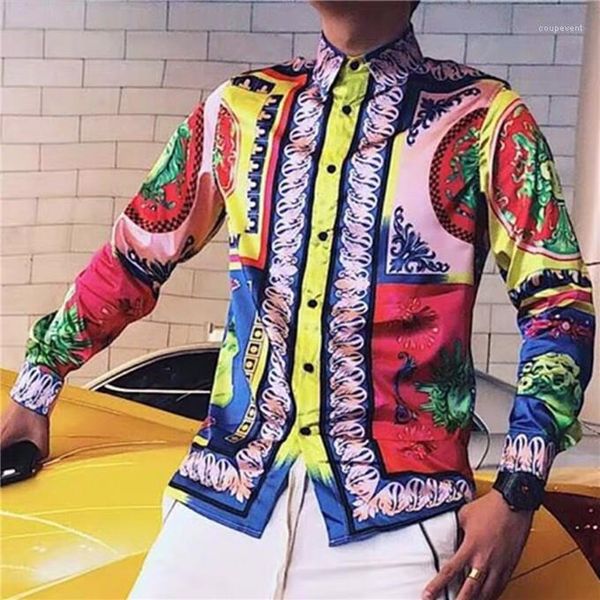 print mens shirts long sleeve turn-down collar mens casual shirts medusa luxury digital, White;black
print mens shirts long sleeve turn-down collar mens casual shirts medusa luxury digital, White;black