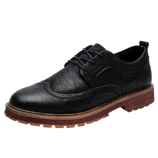 kancoold men's fashion trend business shoes men round head spring/autumn tooling shoes classic england leather 1210, Black
kancoold men's fashion trend business shoes men round head spring/autumn tooling shoes classic england leather 1210, Black