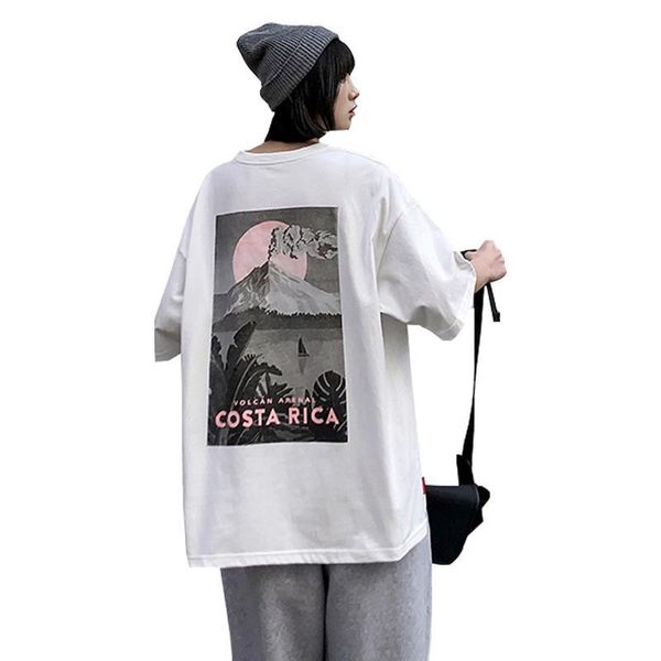 summer girls women streetwear black female tee fashion funny t shirt korean clothes printed tshirts, White
summer girls women streetwear black female tee fashion funny t shirt korean clothes printed tshirts, White