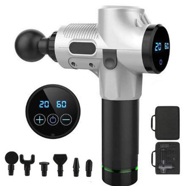 1200-3300r/min 30 files electric muscle massager therapy fascia massage gun deep vibration muscle relaxation fitness vibrators with bag
1200-3300r/min 30 files electric muscle massager therapy fascia massage gun deep vibration muscle relaxation fitness vibrators with bag