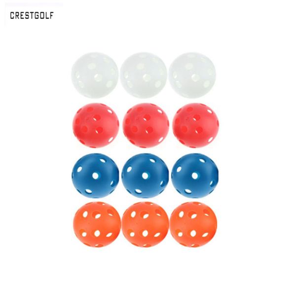 12pcsx72mm plastic golf ball pickleball airflow ball floorball hollow indoor practice fun-air scoop golf accessories
12pcsx72mm plastic golf ball pickleball airflow ball floorball hollow indoor practice fun-air scoop golf accessories