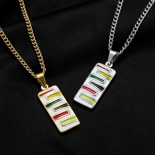 мужская мода дизайнер ювелирных изделий ожерелья серебро 18k позолоченный кулон hip hop rap ювелирных изделий из нержавеющей стали цепи панк, Silver
мужская мода дизайнер ювелирных изделий ожерелья серебро 18k позолоченный кулон hip hop rap ювелирных изделий из нержавеющей стали цепи панк, Silver