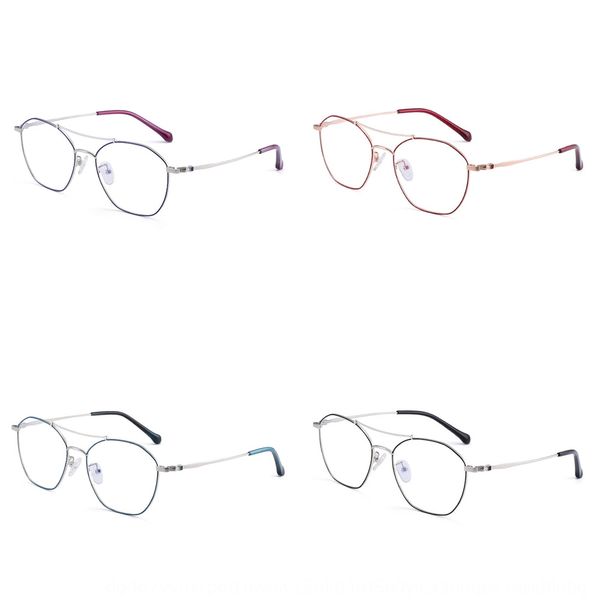 2019 women's plain round metal plain frame protective protective glasses glasses frame, Silver
2019 women's plain round metal plain frame protective protective glasses glasses frame, Silver