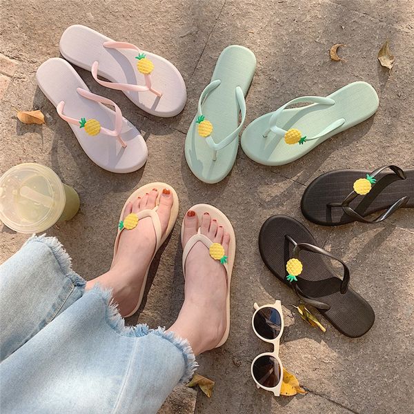 beach flip flops women casual cartoon pinapple slipers ladies non-slip house shoes summer outdoor slipper sandalias mujer, Black
beach flip flops women casual cartoon pinapple slipers ladies non-slip house shoes summer outdoor slipper sandalias mujer, Black
