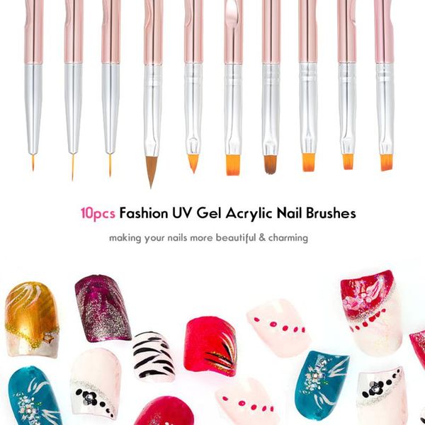 10шт уф-гель для ногтей акриловые кисти liner расставить картины pen set nail art drawing carving pen uv gel polish маникюрные набор инструм, Yellow
10шт уф-гель для ногтей акриловые кисти liner расставить картины pen set nail art drawing carving pen uv gel polish маникюрные набор инструм, Yellow