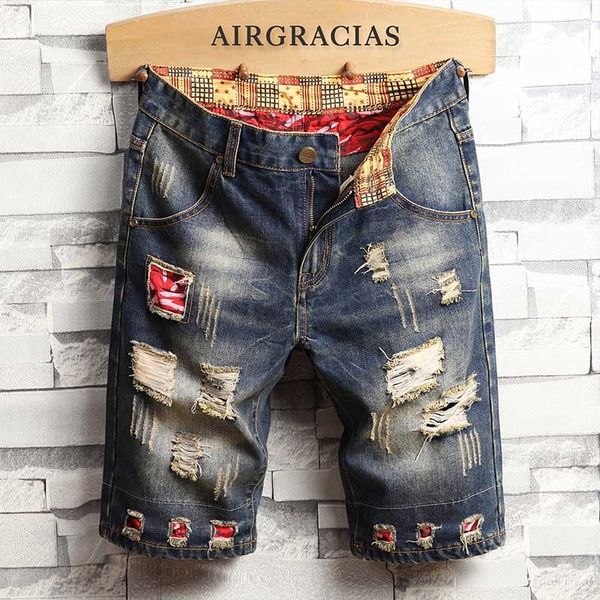 airgracias mens shorts ripped hole jeans brand clothing cotton short breathable denim shorts men new fashion bermuda size 28-40 cx200701, White;black
airgracias mens shorts ripped hole jeans brand clothing cotton short breathable denim shorts men new fashion bermuda size 28-40 cx200701, White;black